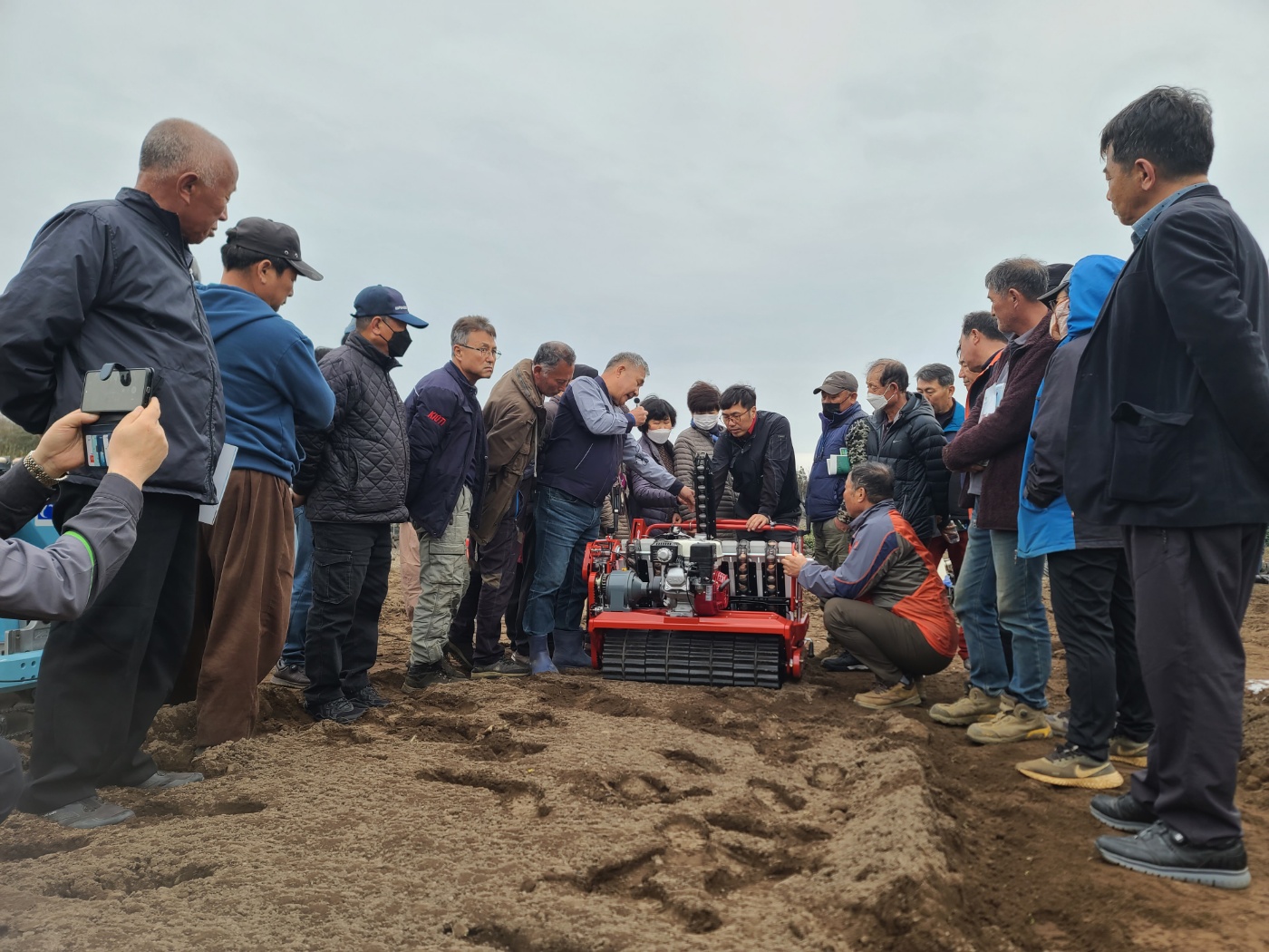 마늘 기계 운용 및 기계화 작업 현장교육