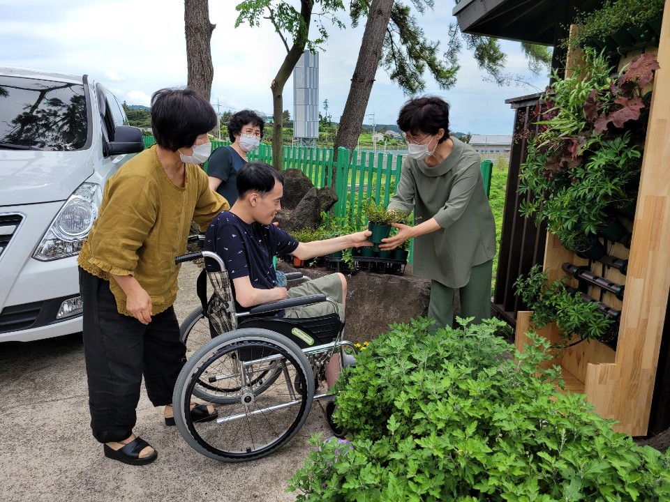 제주농업기술센터 "도시농업전문가와 함께하는 힐링 원예활동"지원에 감사드립니다