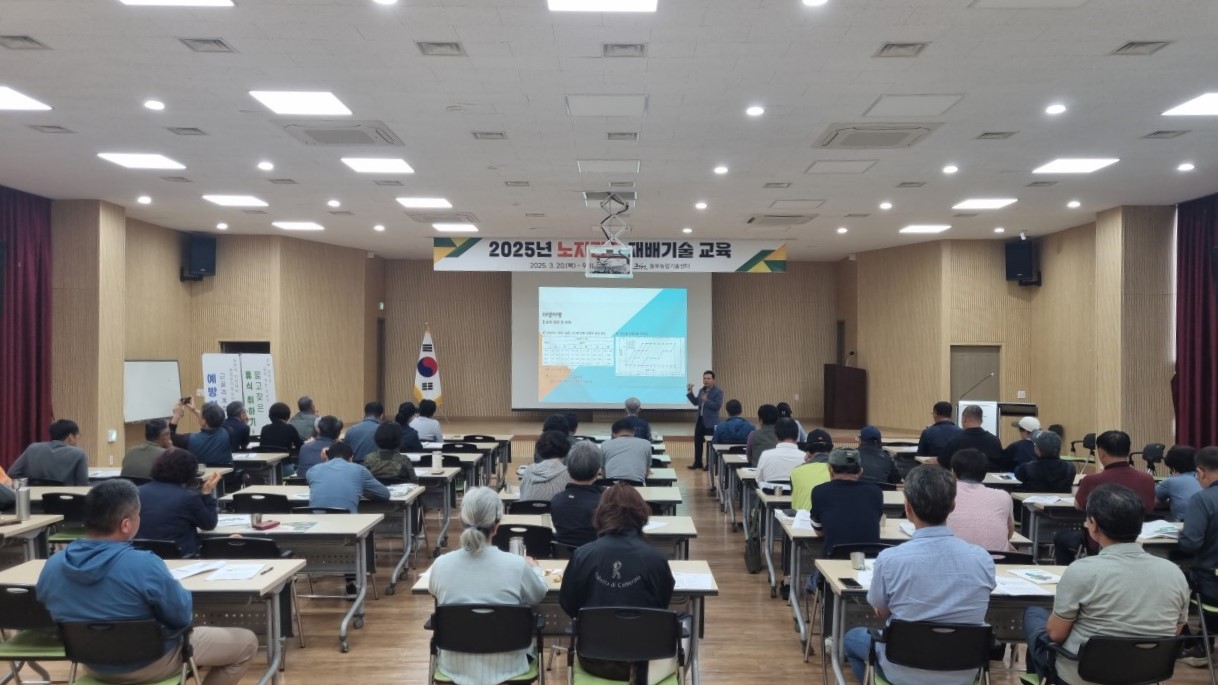 2025년 노지감귤 재배 기술 교육(2회차)