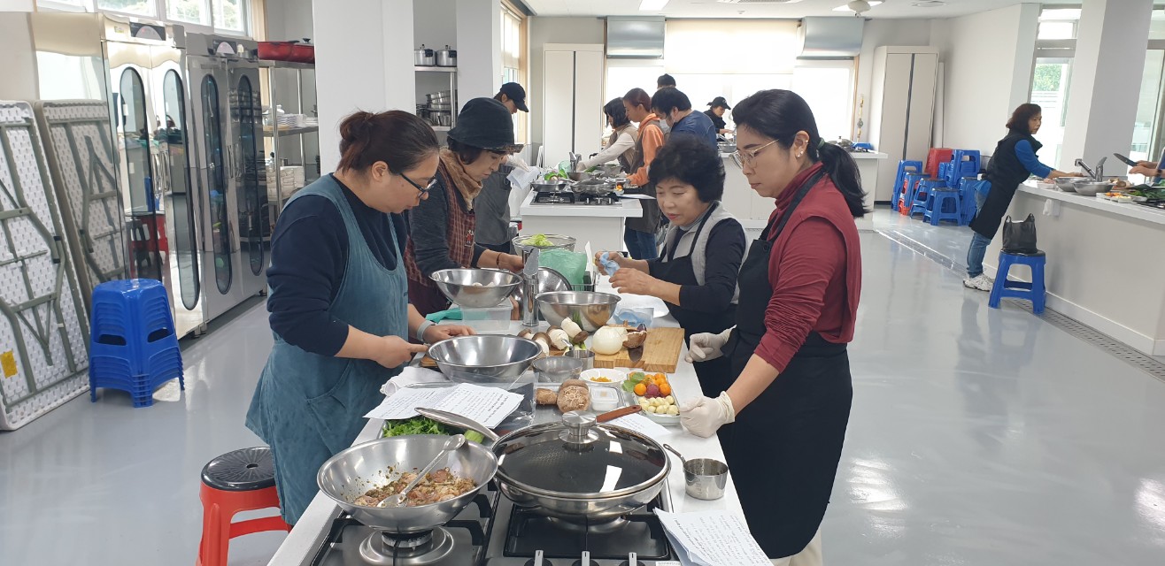 로컬푸드 활용 치유음식 실습과정