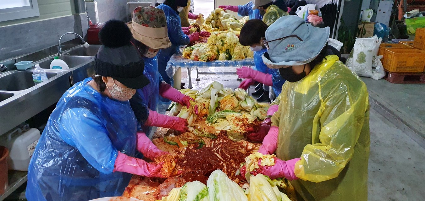 생활개선한림읍회 김장김치 나눔행사