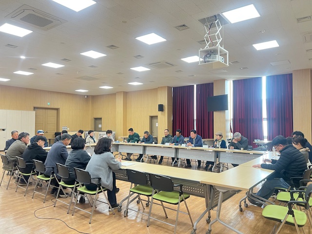 농업기술보급 소통협력 농촌지도자회와의 업무협의회