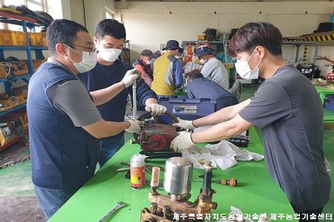  2021년 하반기 농업기계 경정비 교육