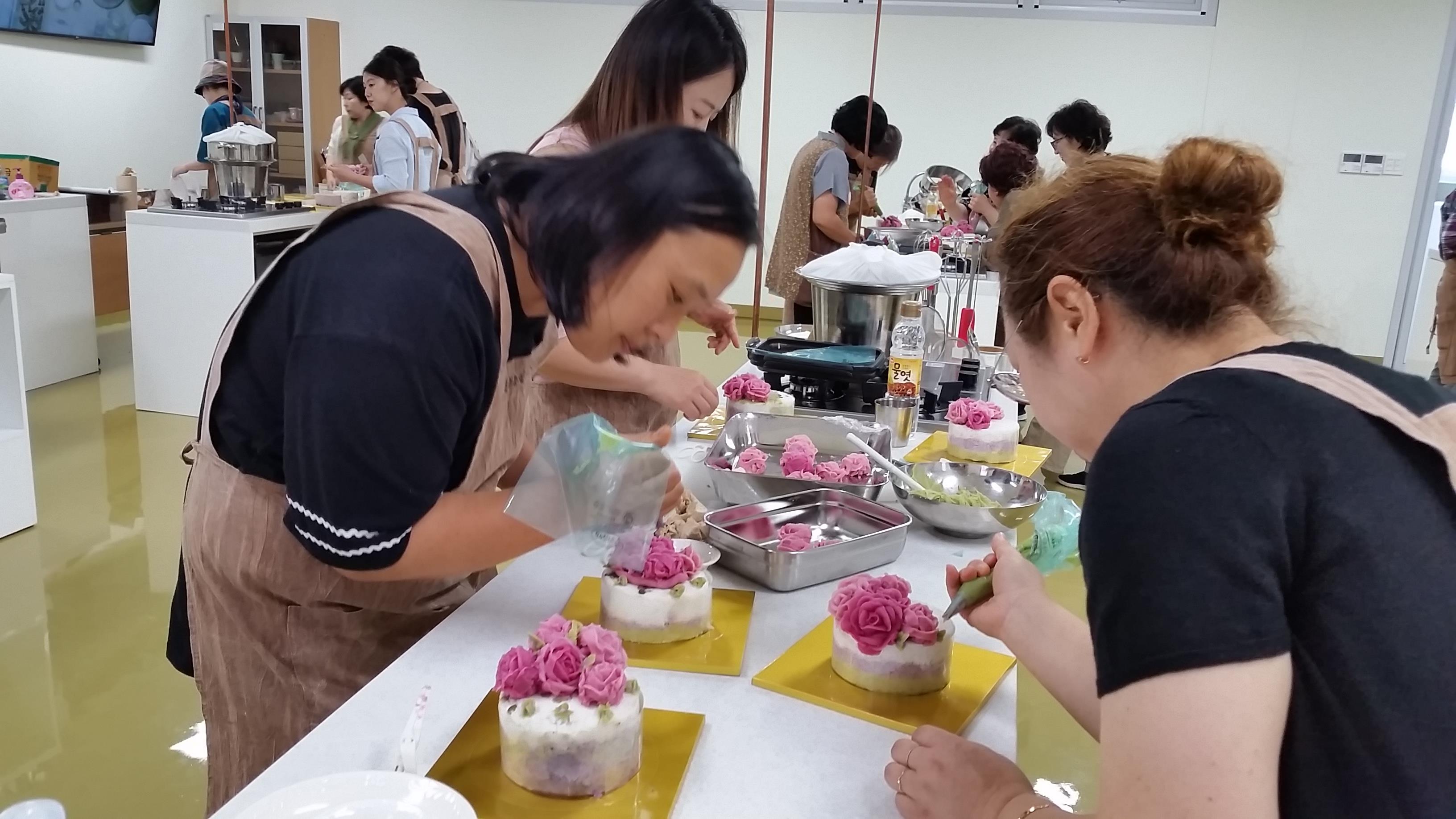 전통식문화 계승활동 지원 「한식디저트 과정교육」 (3~4회차) 교육