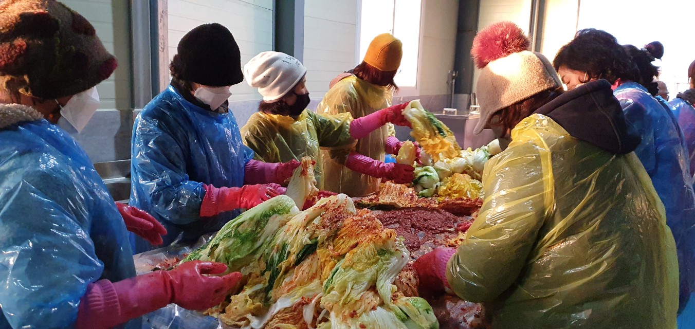 생활개선한림읍회 김장김치 나눔행사