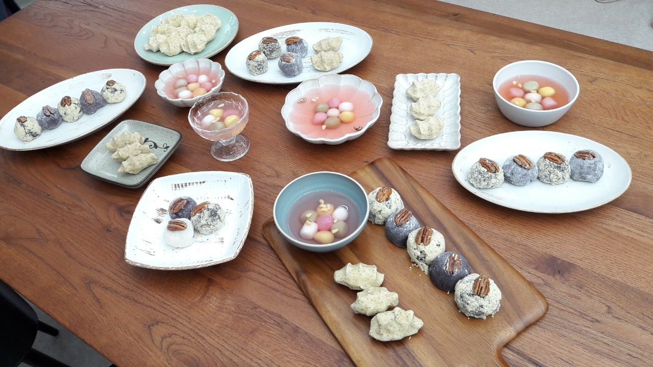 시간의 맛을 더한 한식디저트 만들기 과정 교육 