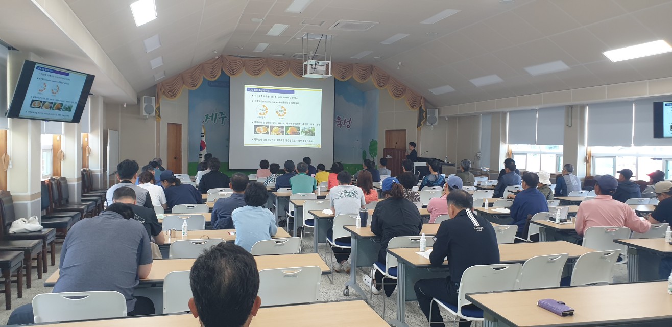 2024년 감귤분야 핵심기술교육(만감류 II반: 레드향, 황금향 중점)