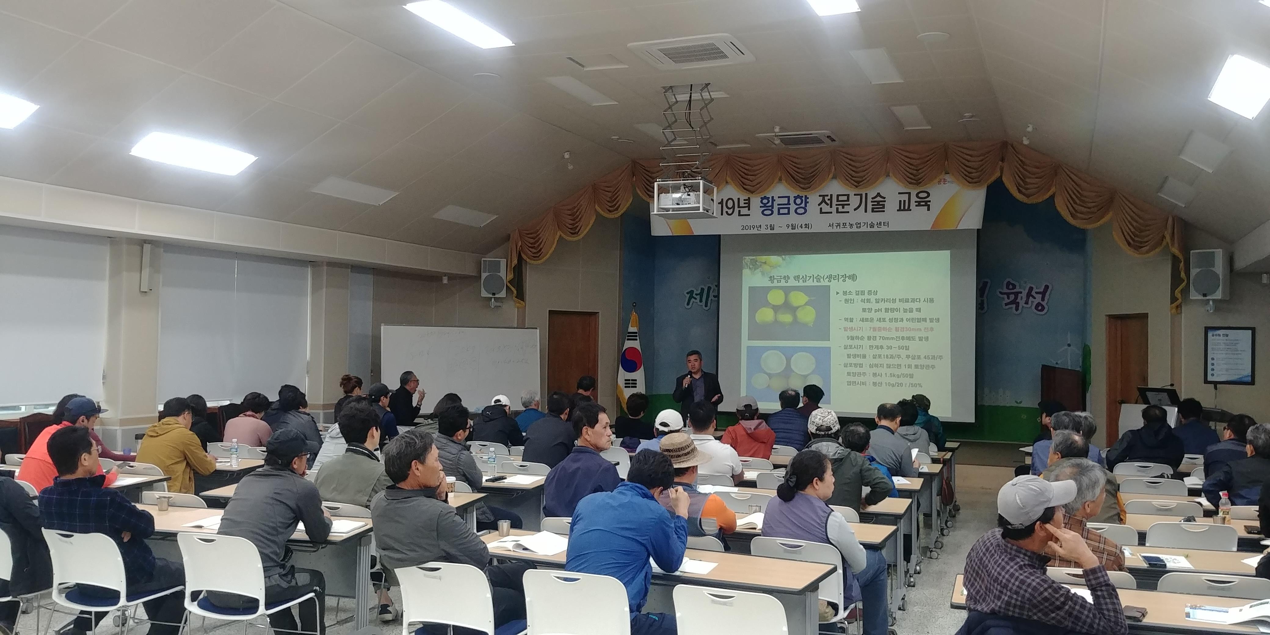 2019 황금향 재배기술교육(1회차)