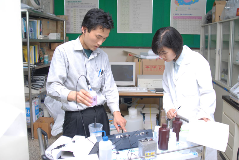 pH 간이 검정 서비스 실시