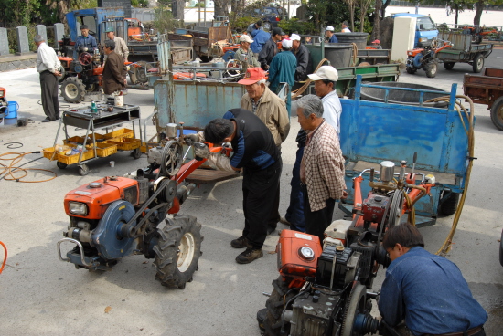 농기계순회수리 마무리
