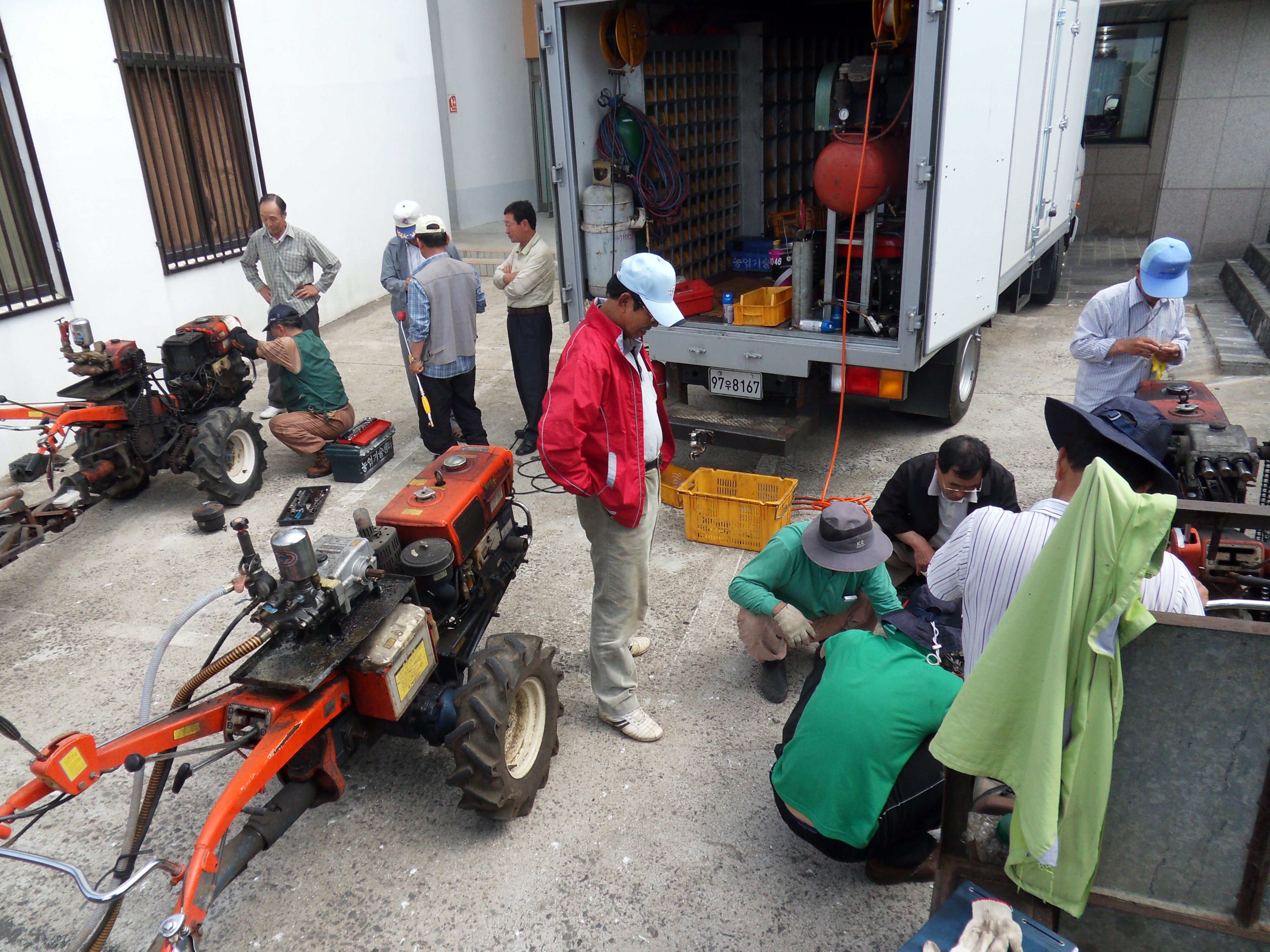 6월중 농기계 순회수리교육