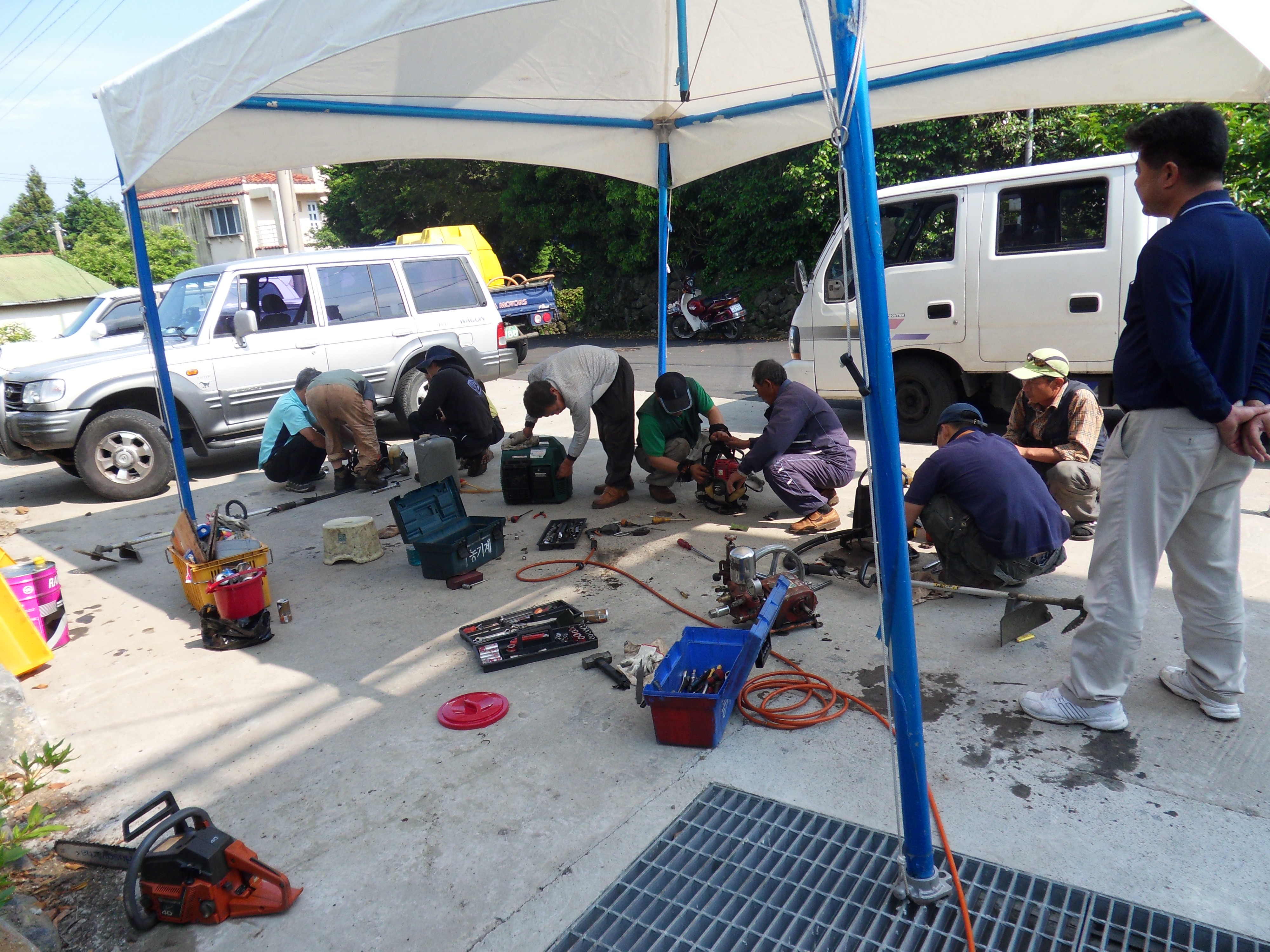 6월중 농기계 순회수리교육