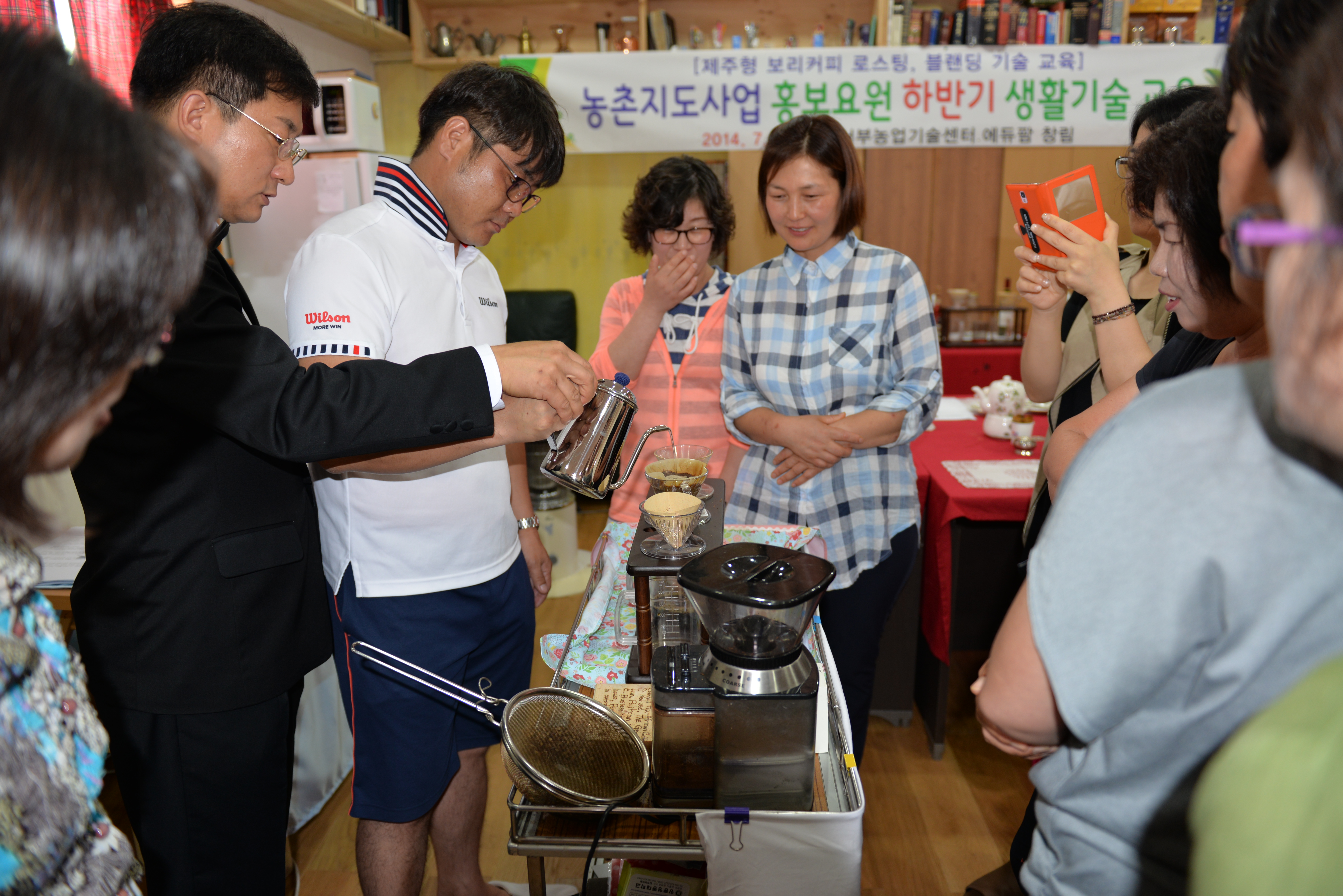제주형 곡물커피(보리커피) 제조 교육