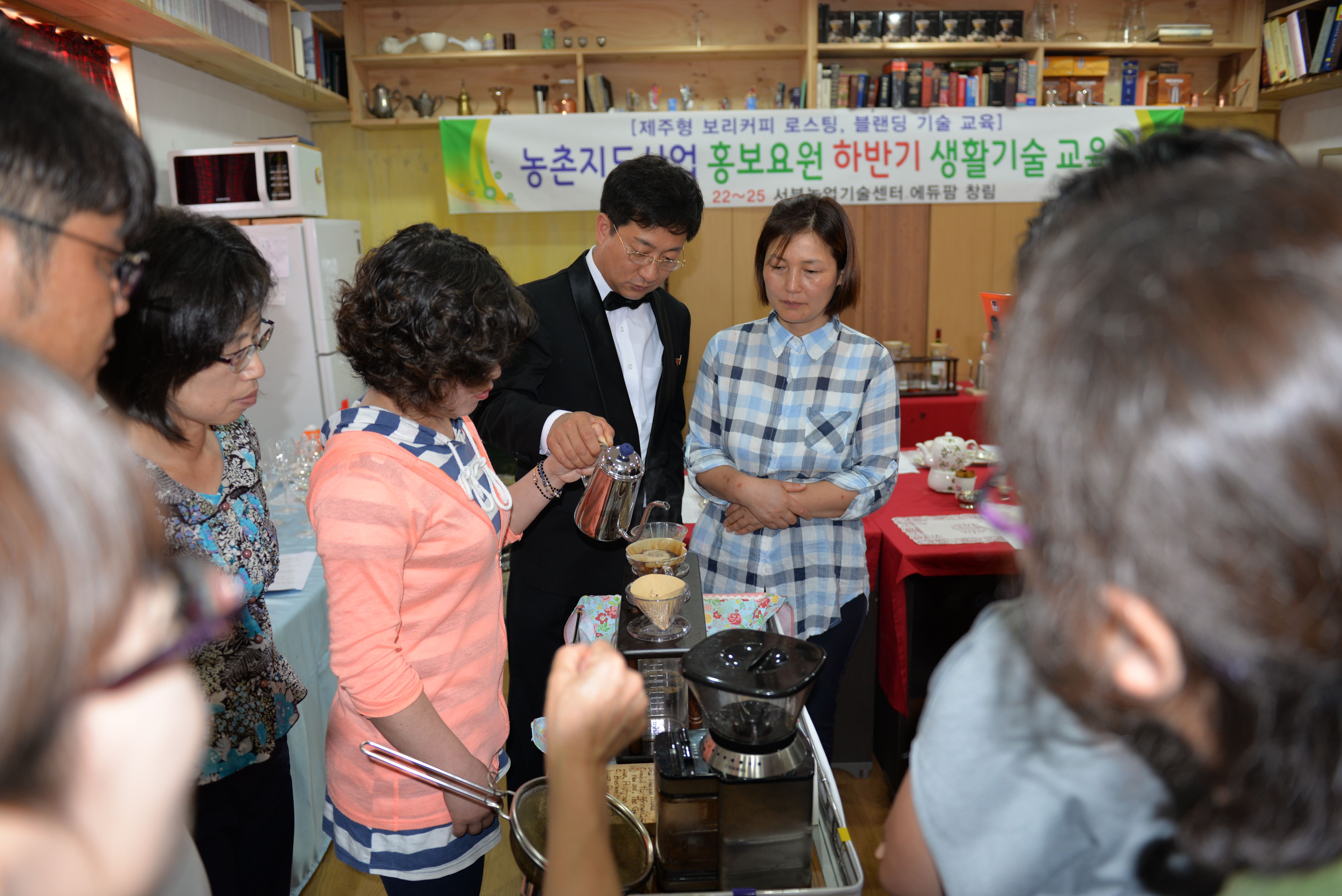 제주형 곡물커피(보리커피) 제조 교육