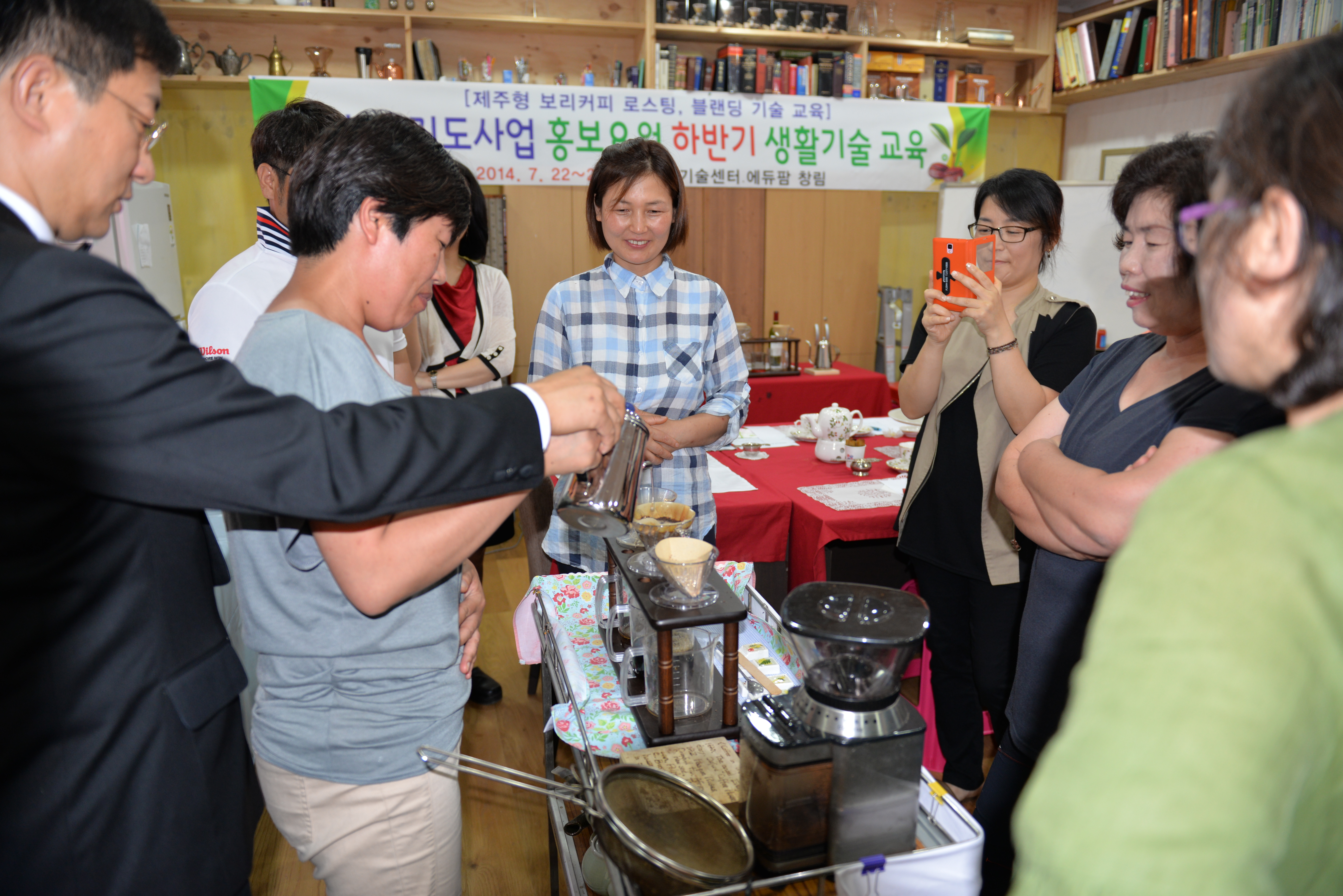 제주형 곡물커피(보리커피) 제조 교육