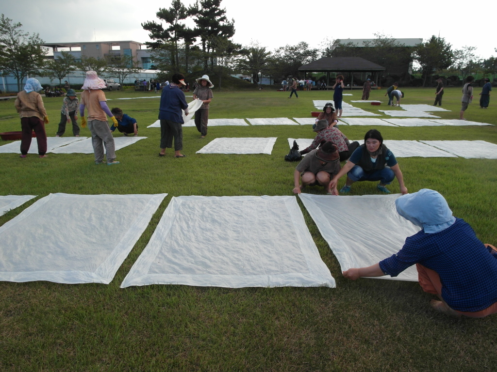 생활개선한림읍연합회 천연염색 교육