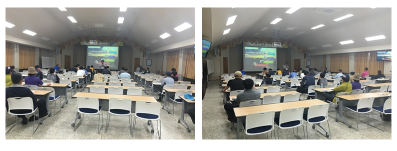 비가림월동 감귤 재배기술 교육(3회차)