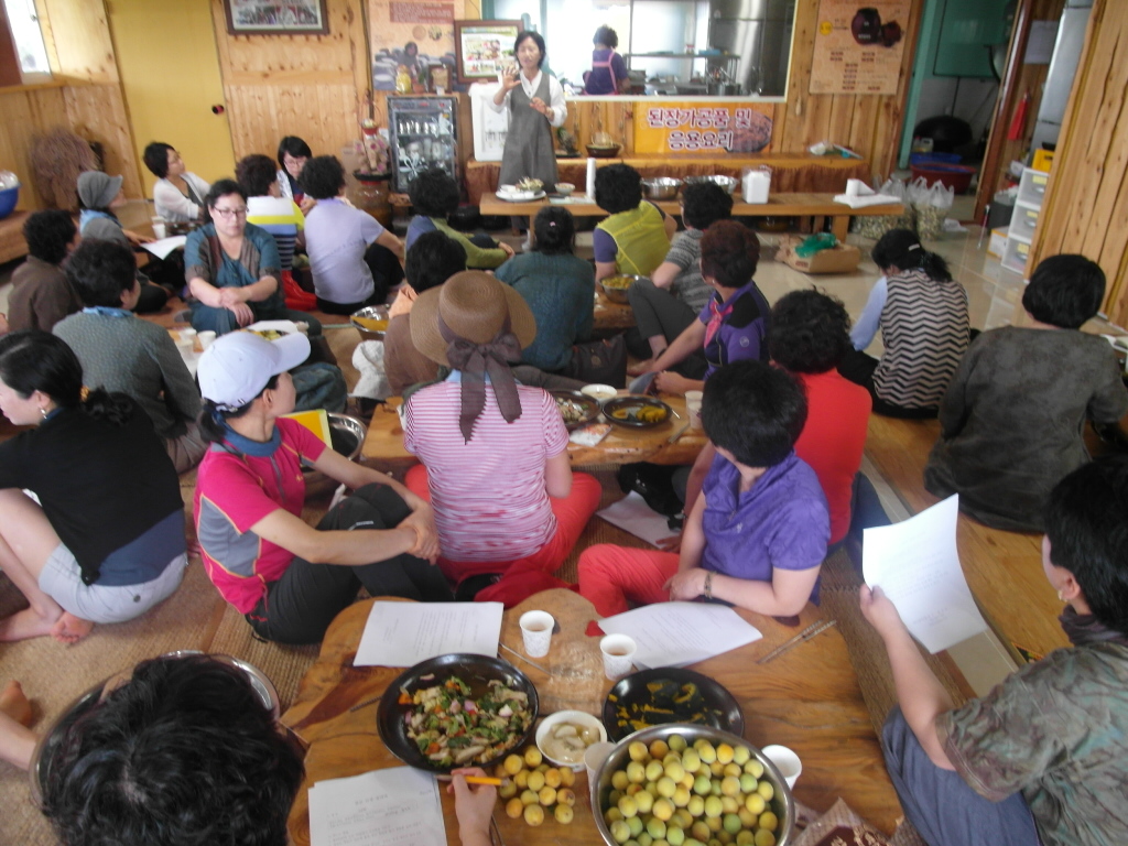 생활개선안덕면연합회 능력개발 교육