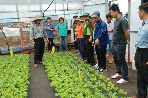 강소농 자율모임 현장교육 실시